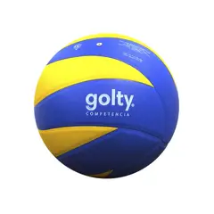 GOLTY - Pelota Volleyball Unisex Comp Pu Azul Amarillo 5