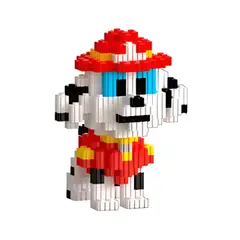 GENERICO - Figura 3D Armable Mini Marshall Paw Patrol 543 PCS