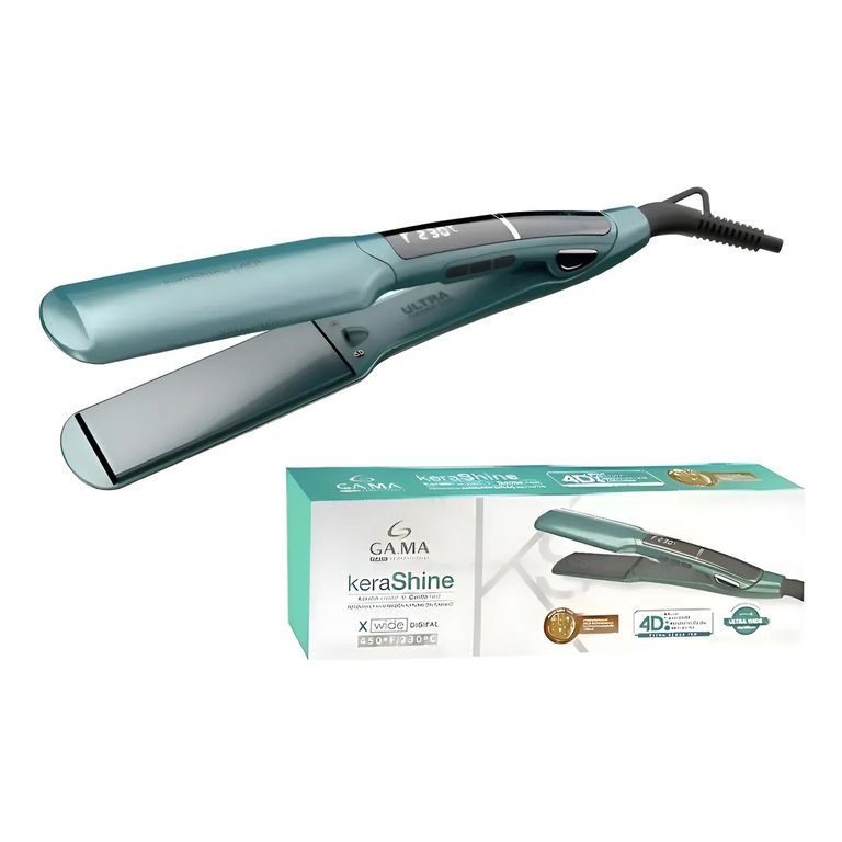 Plancha De Cabello X-wide 4d Kerashine Anti-aging Digit