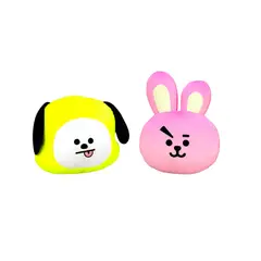 GENERICO - Pack 2 Almohada Cojín Bts Bt21 Chimmy Cooky