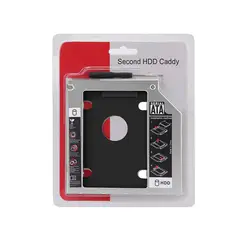 GENERICO - Caddy Disk Sata 2.5 Segundo Disco Notebook 9.5mm Hdd Ssd