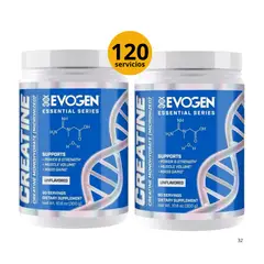 EVOGEN - CREATINAS DE 300gr 2und - CREATINAS MONOHIDRATADAS