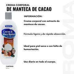 GENERICO - PACK 2 CREMA CORPORAL DE MANTECA DE CACAO 591ML XTRACARE