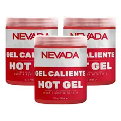 NEVADA NATURAL PRODUCTS - PACK 3 HOT GEL ANTI CELULITIS & ESTRÍAS 510ML