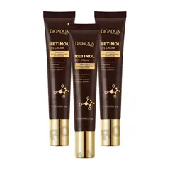BIOAQUA - PACK 3 CONTORNO DE OJOS RETINOL 20G