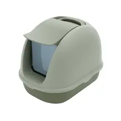 CAT OH - Arenero para Gato cerrado tipo Iglu - Verde