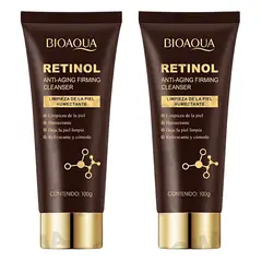 BIOAQUA - PACK 2 LIMPIADOR FACIAL RETINOL 100G