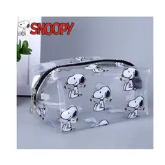 SNOOPY - Pequeño Neceser Enamorado PVC Transparente