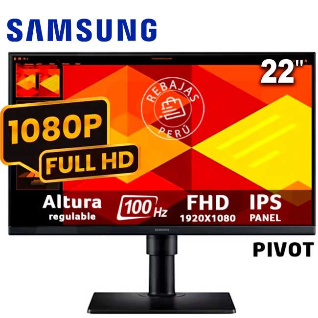 Monitor Essential S4 LS22D400GALXPE 22″ FHD IPS 100Hz