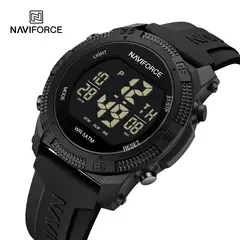 NAVIFORCE - Reloj 7104 Digital Correa Negra de silicona