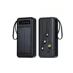 OEM - Cargador Portátil Power Bank 15000 mAh Demgel Negro Carga Rápida