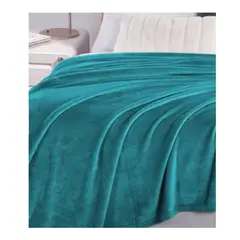 CUTE - MANTA PIEL DE DURAZNO CON CARNERO EN 2 PLAZAS