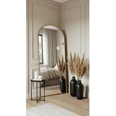 GENERICO - Espejo Arco Dorado 180x75cm