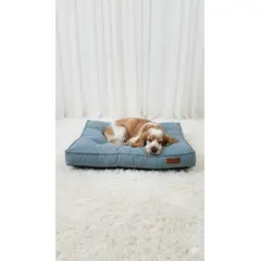 GENERICO - COLCHONETA PARA PERROS 70X60CM TALLA LARGE ANTIALÉRGICA Y LAVABLE