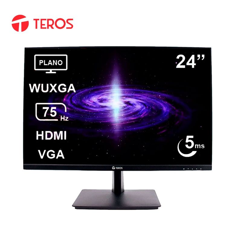 Monitor TE-2419CS 24" IPS 75Hz 5 ms con HDMI VGA Negro