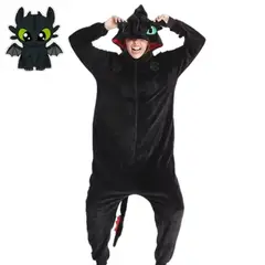 GENERICO - Pijama Dragon Chimu Onesie Importado Disfraz - Talla 16 hasta XL