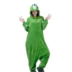 GENERICO - Pijama Onesie Monster Mike Importado Disfraz - Talla 16 hasta XL