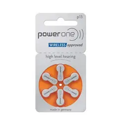 POWERONE - CAJA DE PILAS AUDITIVAS POWER ONE 13 DE 60 UNIDADES