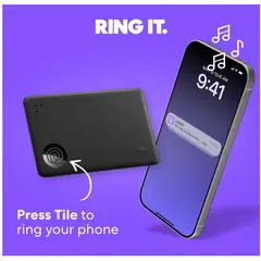 GENERICO - TILE MATE - RASTREADOR BLUETOOTH LLAVES Y OBJETOS NIÑOS MASCOTAS KIT de 4