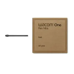 WACOM - Puntas Estándar Parar Lápiz One, 10 Un Ack24918z Negro