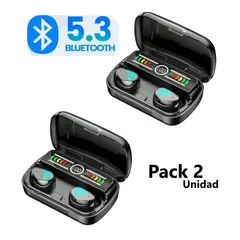GENERICO - Pack x2 Audífonos M27 DURA 24 HORAS v5.3