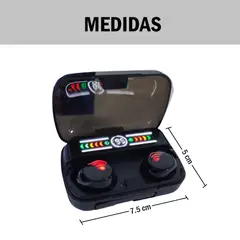 GENERICO - Kit x2 Audífonos M27 V53 bluetooth duración de 24 horas