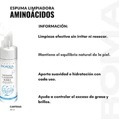 BIOAQUA - ESPUMA LIMPIADORA AMINOÁCIDOS 150ML