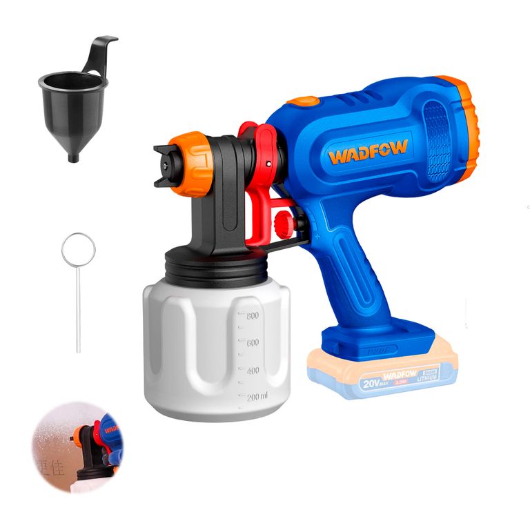 Pistola De Pintar Pulverizadora Inalám 20v Depósito 800ml
