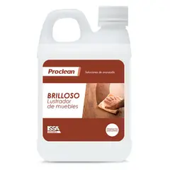 PROCLEAN - Lustrador de muebles y superficies madera - Brilloso 500 ml