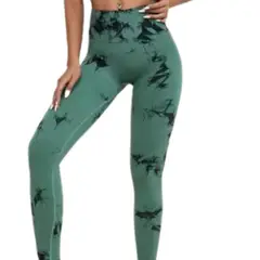 EPAUS - Leggings Push up Tie Dye Deportivo para Mujer