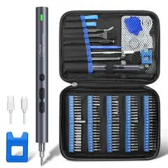 GENERICO - Juego Destornillador Eléctrico Inalámbrico portátil de 120 en 1 EDI-882039