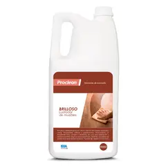 PROCLEAN - Lustrador de muebles y superficies madera - Brilloso Galón