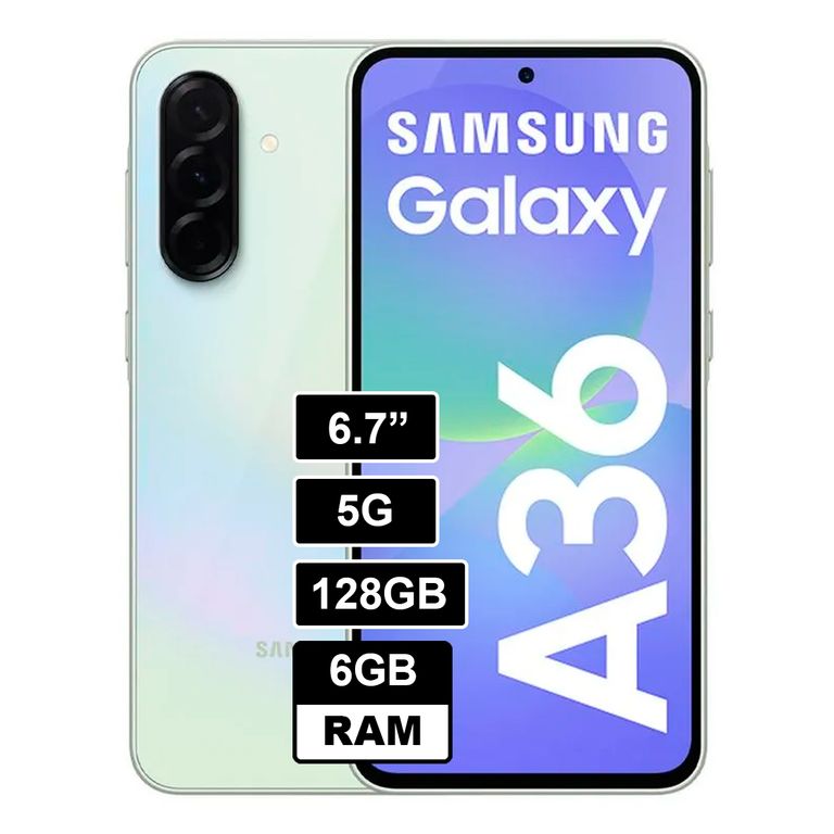 Galaxy A36 5G 128GB 6GB RAM VERDE