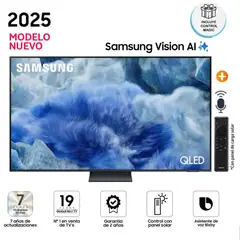 SAMSUNG - Televisor QLED 75" Visión AI Smart TV QN75Q8FAAGXPE - 2025