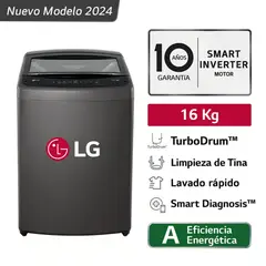 LG - Lavadora WT16BVTB 16 Kg