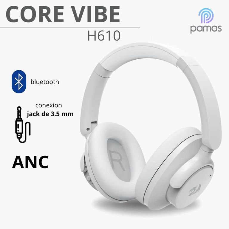 Auriculares VibeCore H610 Wireless Blanco