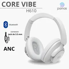 REDRAGON - Auriculares VibeCore H610 Wireless Blanco