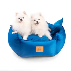 GENERICO - CAMA PREMIUM HEXAGONAL TALLA M - AZUL