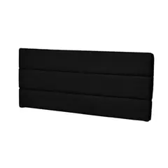 MAVISAC - Cabecera Abraham Plaza Y Media Color Negro - Ultra Cuero