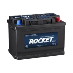 ROCKET - Batería Auto AGM L3 (LN3) 15 Placas 70Ah/760A