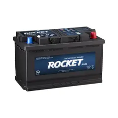 ROCKET - Batería Auto AGM LN4 (L4) 17 Placas 80Ah/800A