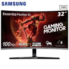 SAMSUNG - Monitor S3 S39GD Curvo 32 FHD 1920 x 1080 100HZ 4ms GTG