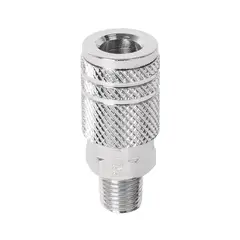 PRETUL - Acople rápido macho de acero cromado