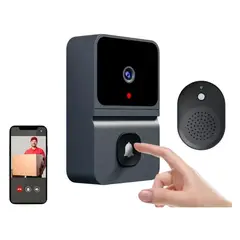 GENERICO - Timbre Inteligente WiFi con Cámara y Batería Incorporada