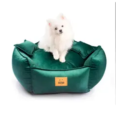 GENERICO - CAMA PREMIUM HEXAGONAL TALLA XL - VERDE