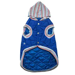 EL MONOPET - Chaleco impermeable de algodón ccapucha elmonopet talla 4