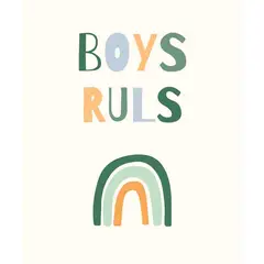 ARTE R LATTE - Artprint GUYS 9 - Cuadro de madera Vintage Moderno con vidrio