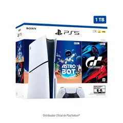 SONY - PS5 Consola Standard Slim Astro Bot + GT 7 Bundle