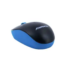 ADVANCE - Mouse inalámbrico ADV-1238S USB 3 botones azul