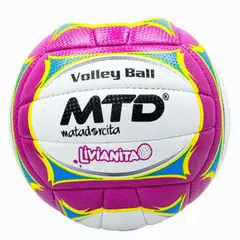 MTD - PELOTA DE VOLEY LIVIANITA PU COSIDO ROSADO